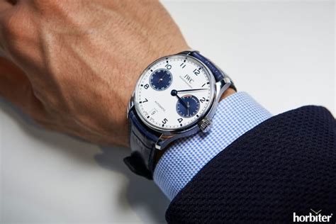 iwc portoghese doppio quadrante|IWC Portoghese: guida con prezzi, modelli, opinioni .